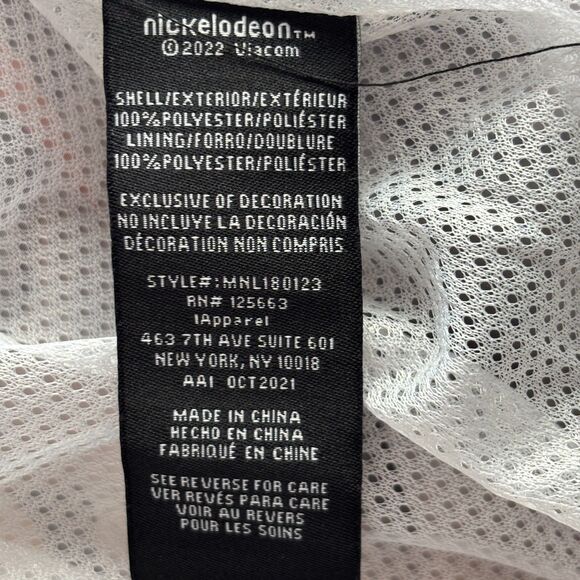 Members Only Nickelodeon Windbreaker Jacket 90s Rugrats Hey Arnold Medium H310 - Picture 10 of 11